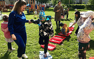 Przedszkolaki wzięły udział w Niebieskich Igrzyskach